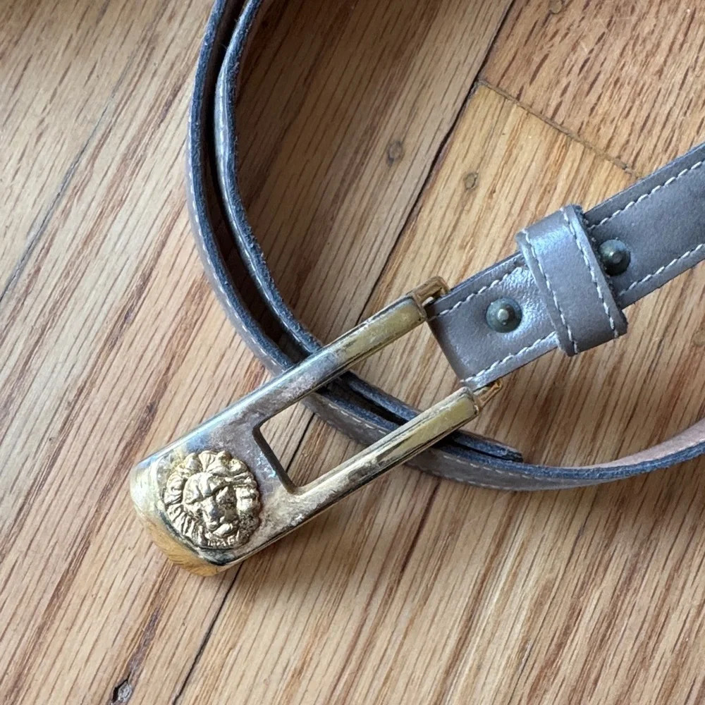 Bundle of Vintage Woven and Leather Belts - Picture 2 of 9